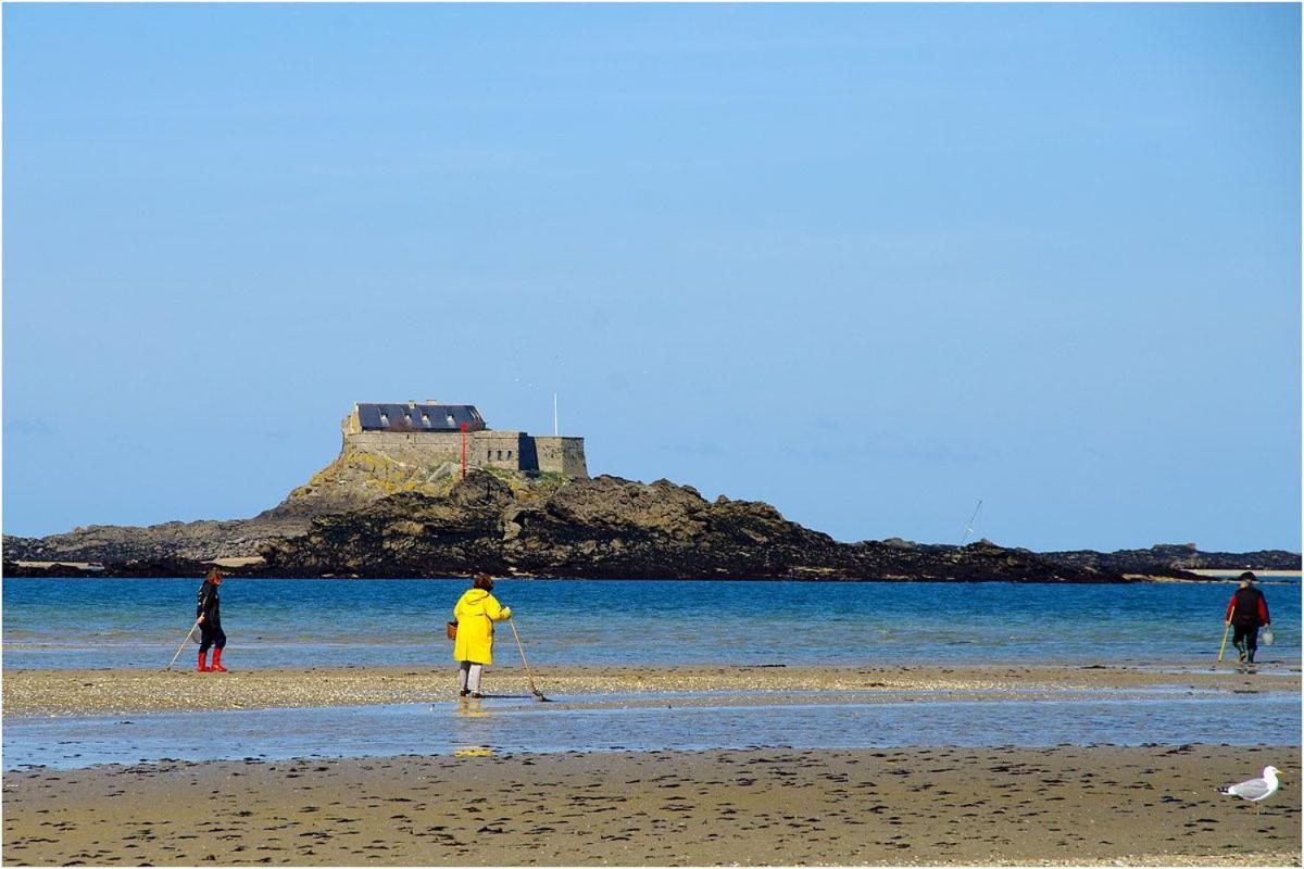 Quartier Saint-Enogat Maison De Charme Proche Des Plages Dinard Exterior foto