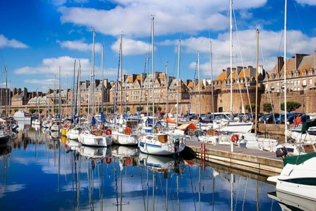 Quartier Saint-Enogat Maison De Charme Proche Des Plages Dinard Exterior foto