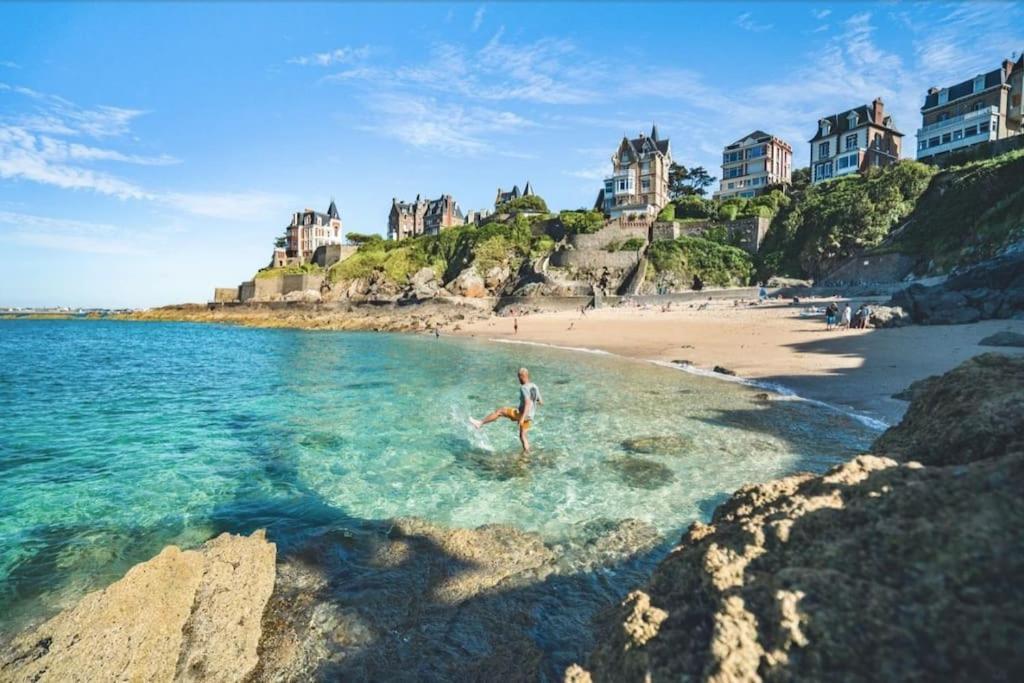 Quartier Saint-Enogat Maison De Charme Proche Des Plages Dinard Exterior foto